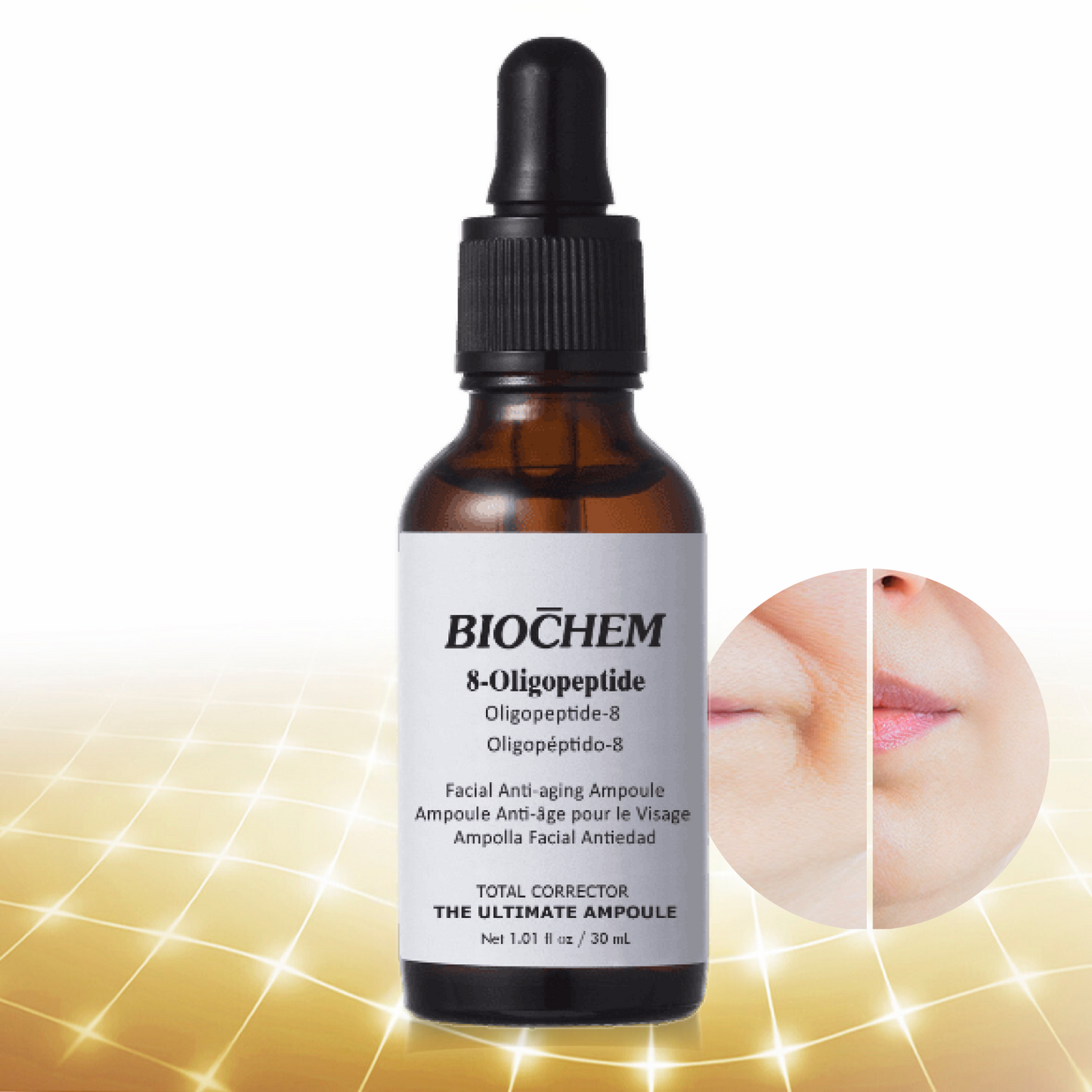 8-Oligopeptide Facial Anti-aging Ampoule