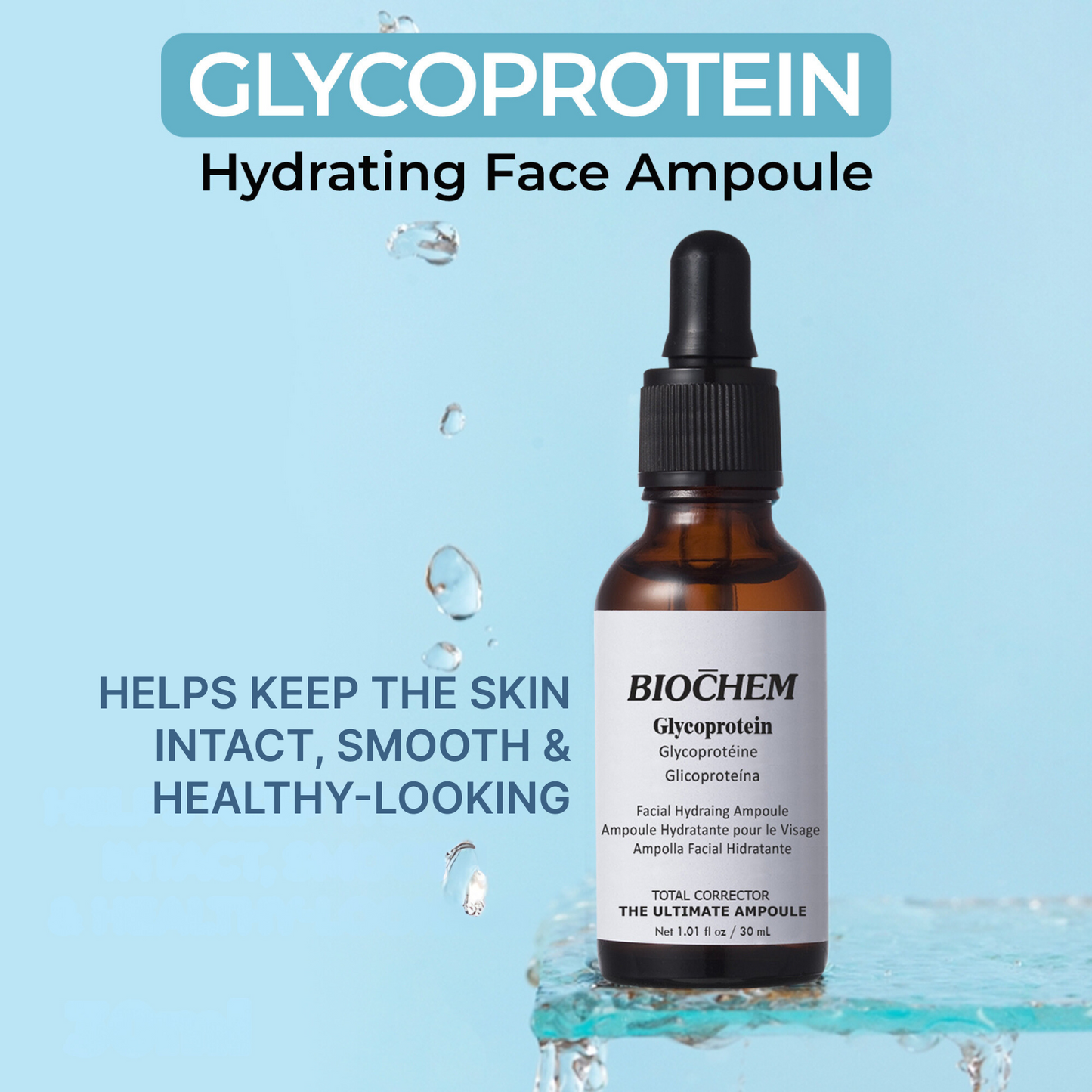 Glycoprotein Facial Hydrating Ampoule