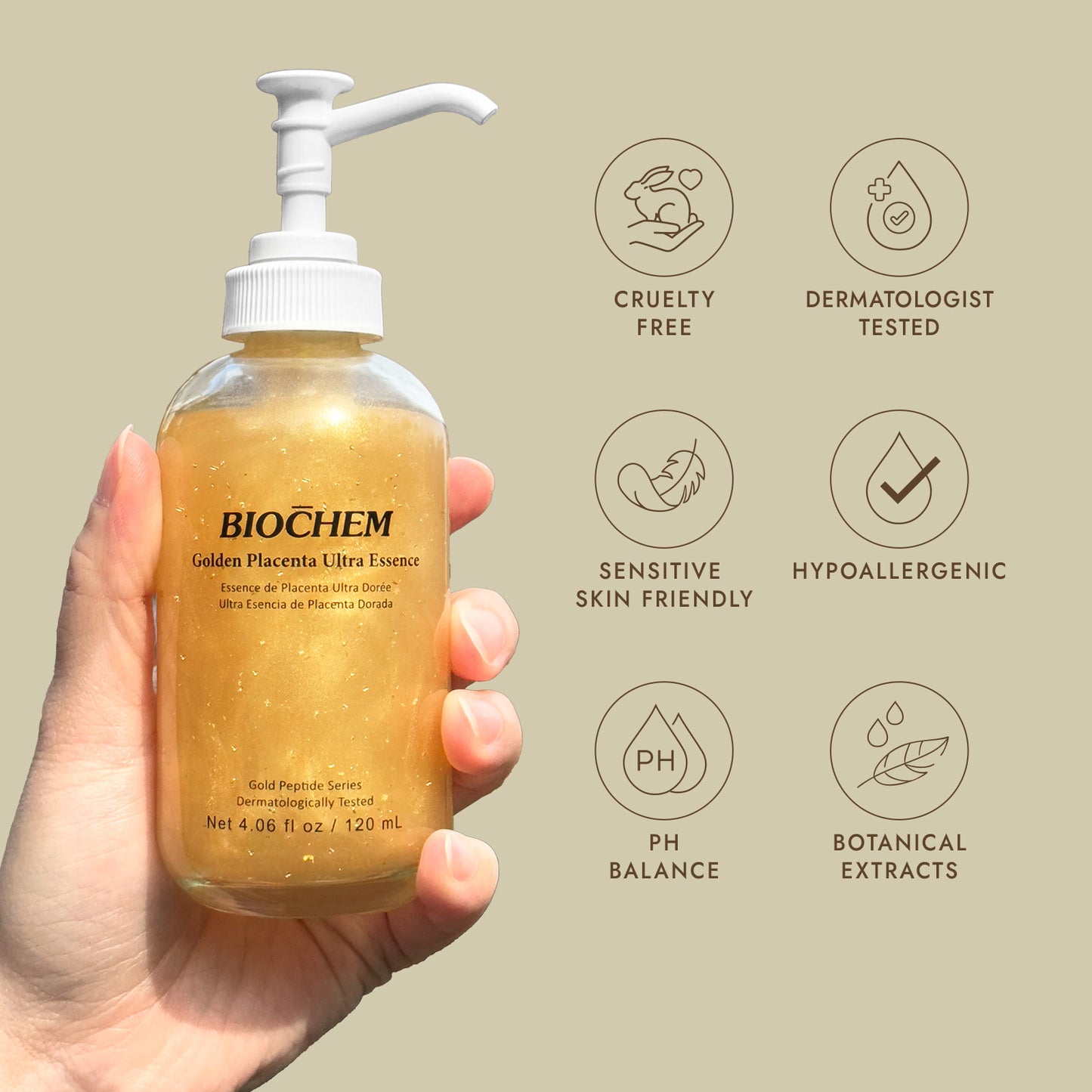 Golden Placenta Ultra Essence - Facial Anti-aging Essence