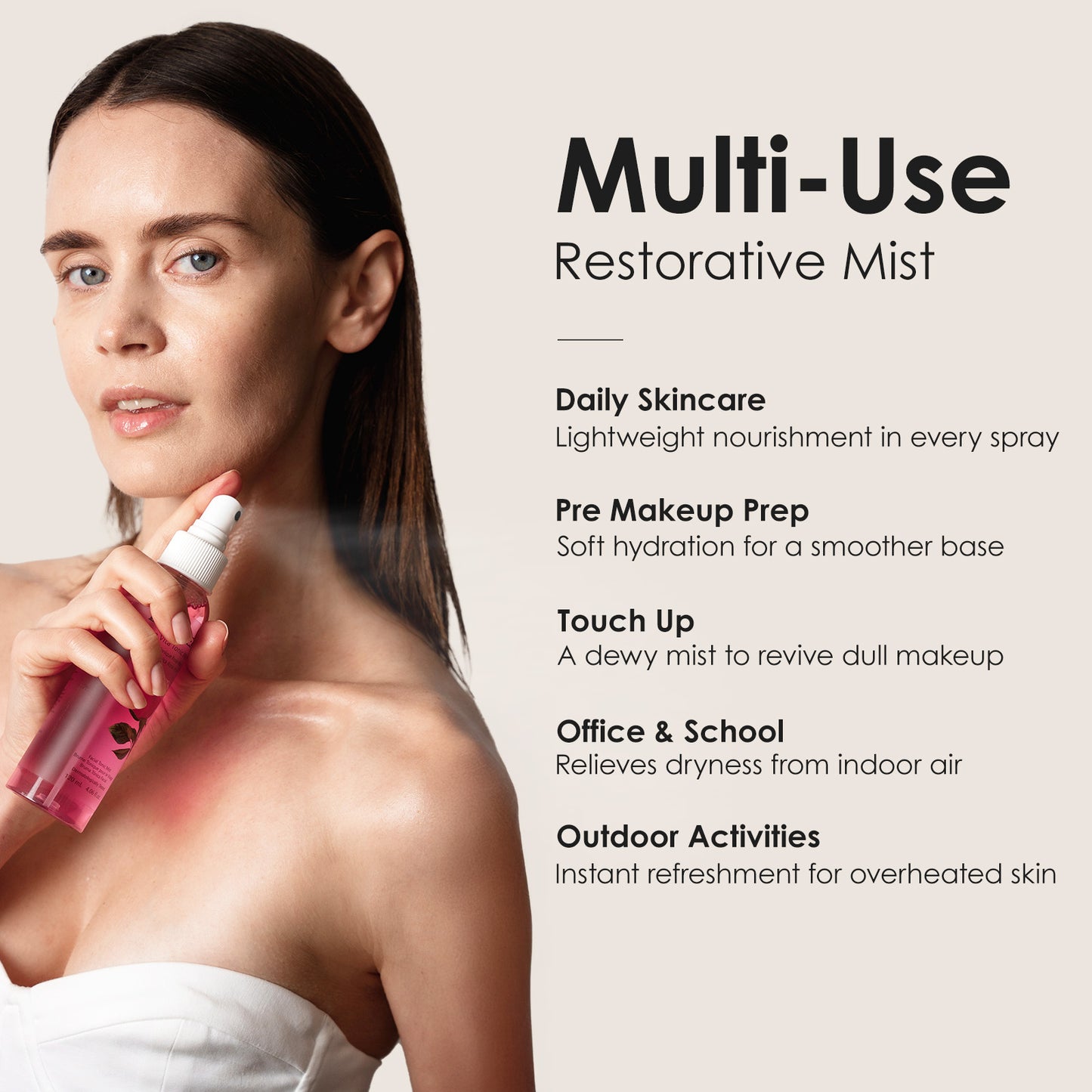 Rosa Vita Tonic Mist - Facial Hydrating & Refreshing Mist