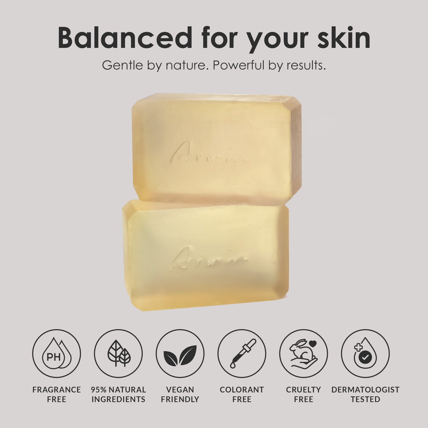 Phytoncid Transparent Soap - Face & Body Beauty Bar Soap
