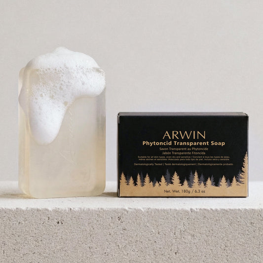 Phytoncid Transparent Soap - Face & Body Beauty Bar Soap