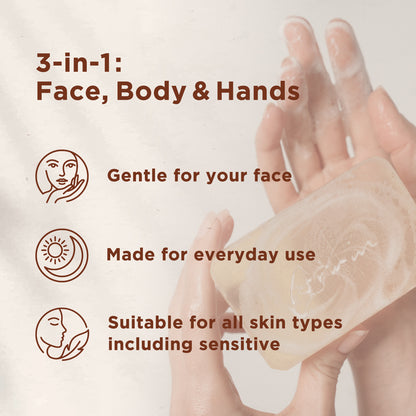 Phytoncid Transparent Soap - Face & Body Beauty Bar Soap