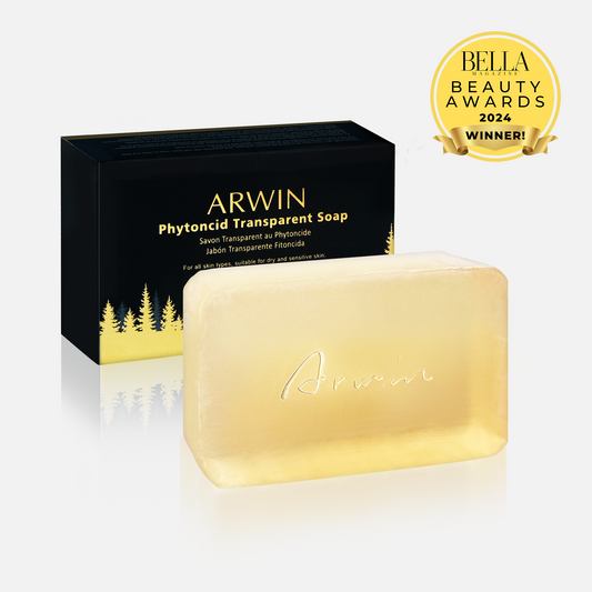 Phytoncid Transparent Soap - Face & Body Beauty Bar Soap