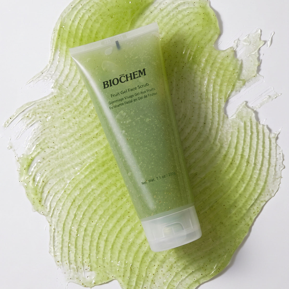 Fruit Gel Face Scrub with Kiwi & Aloe Vera