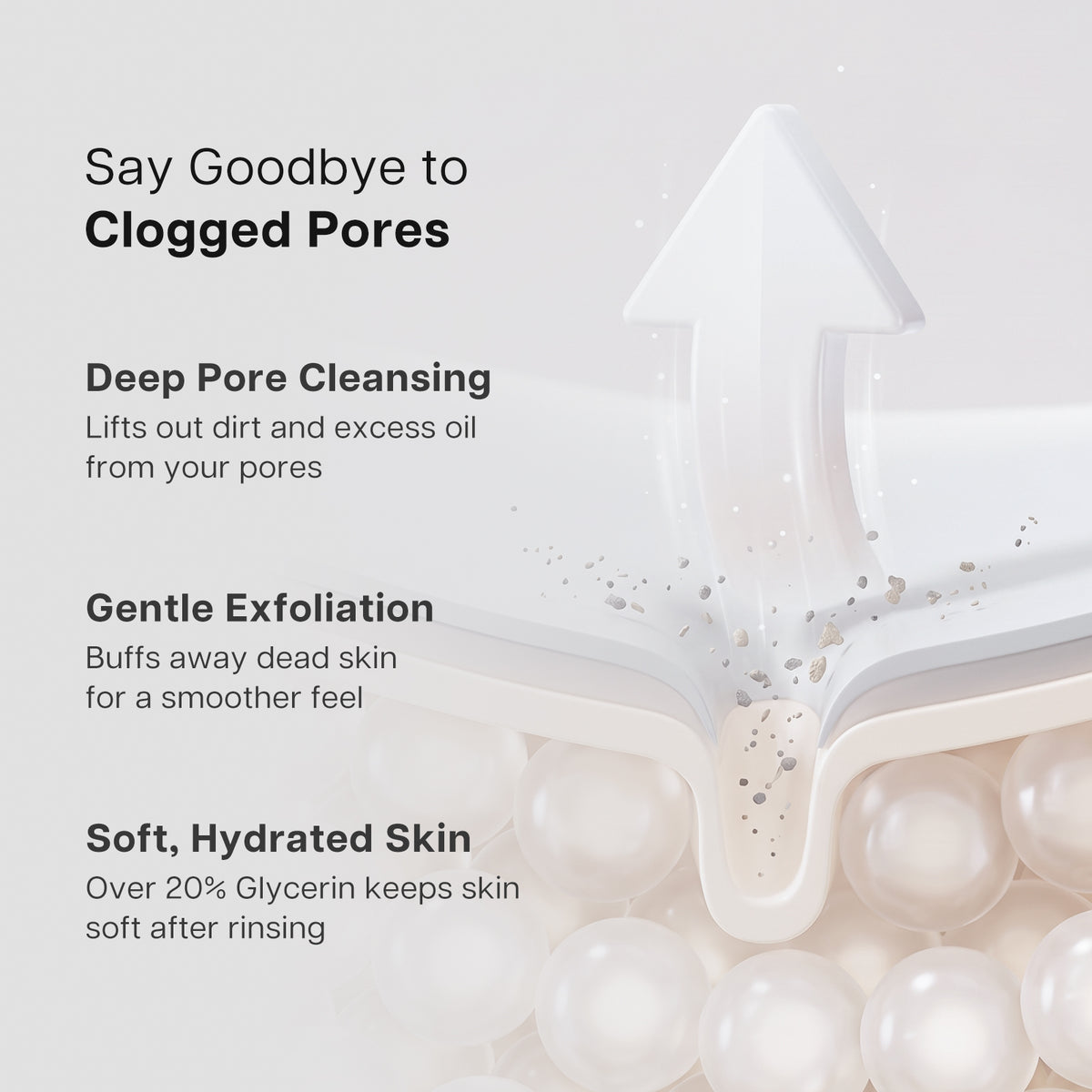 Fruit Gel Face Scrub with Kiwi & Aloe Vera