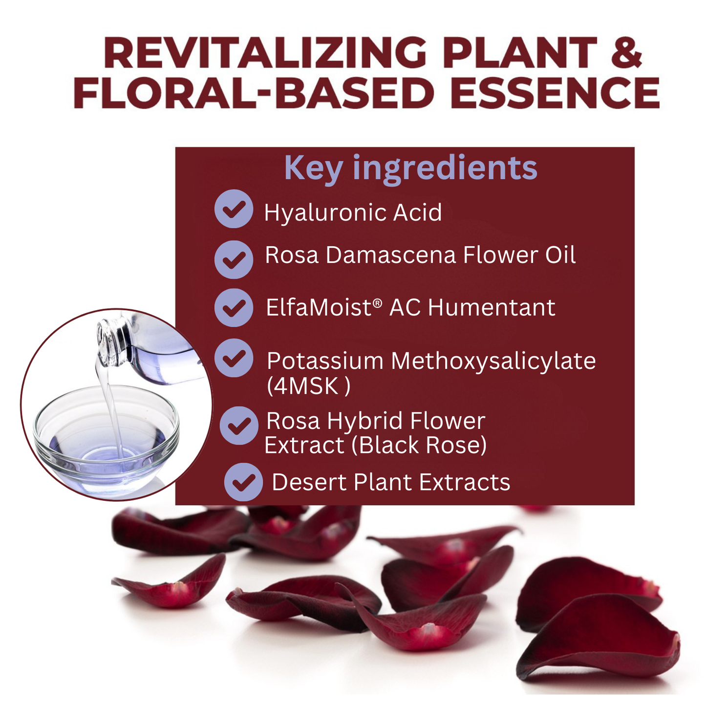 Black Rose Activating Essence - Facial Anti-Aging Essence