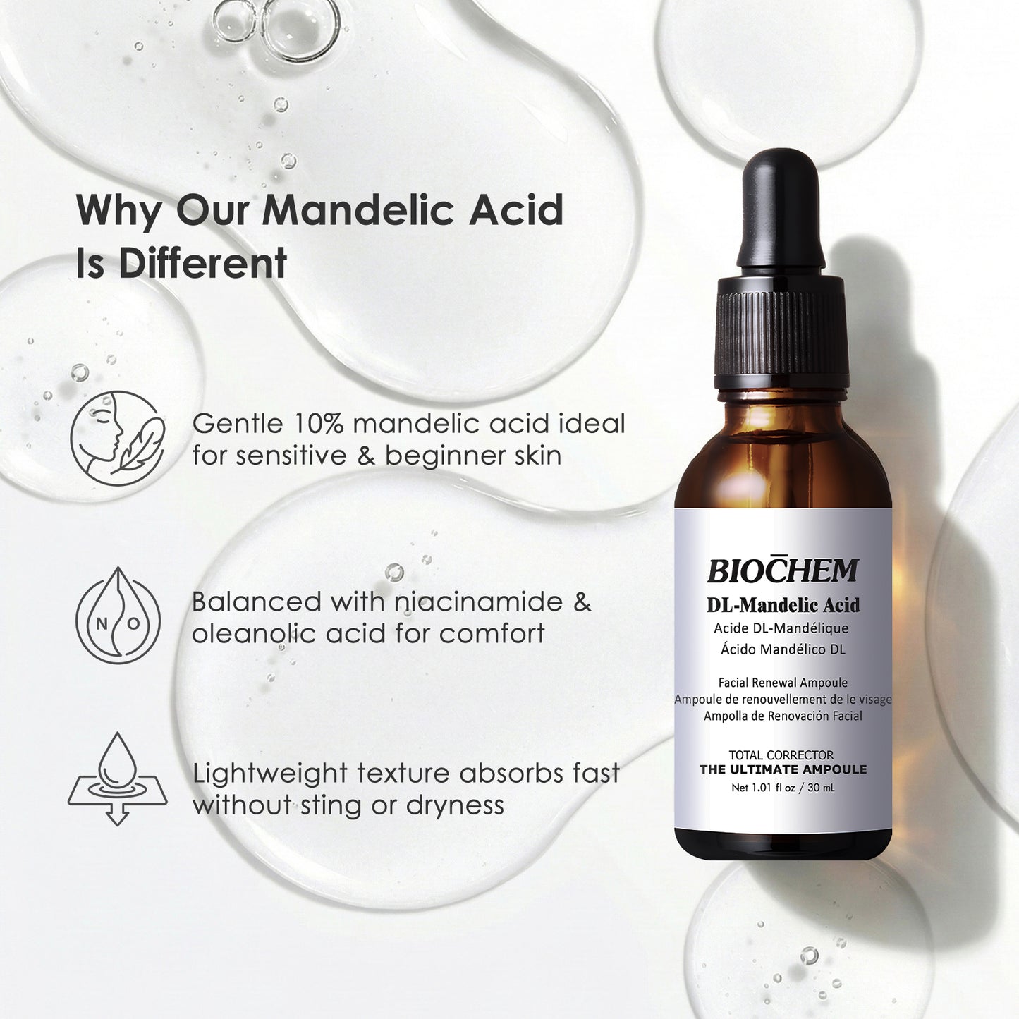 DL-Mandelic Acid Facial Renewal Ampoule