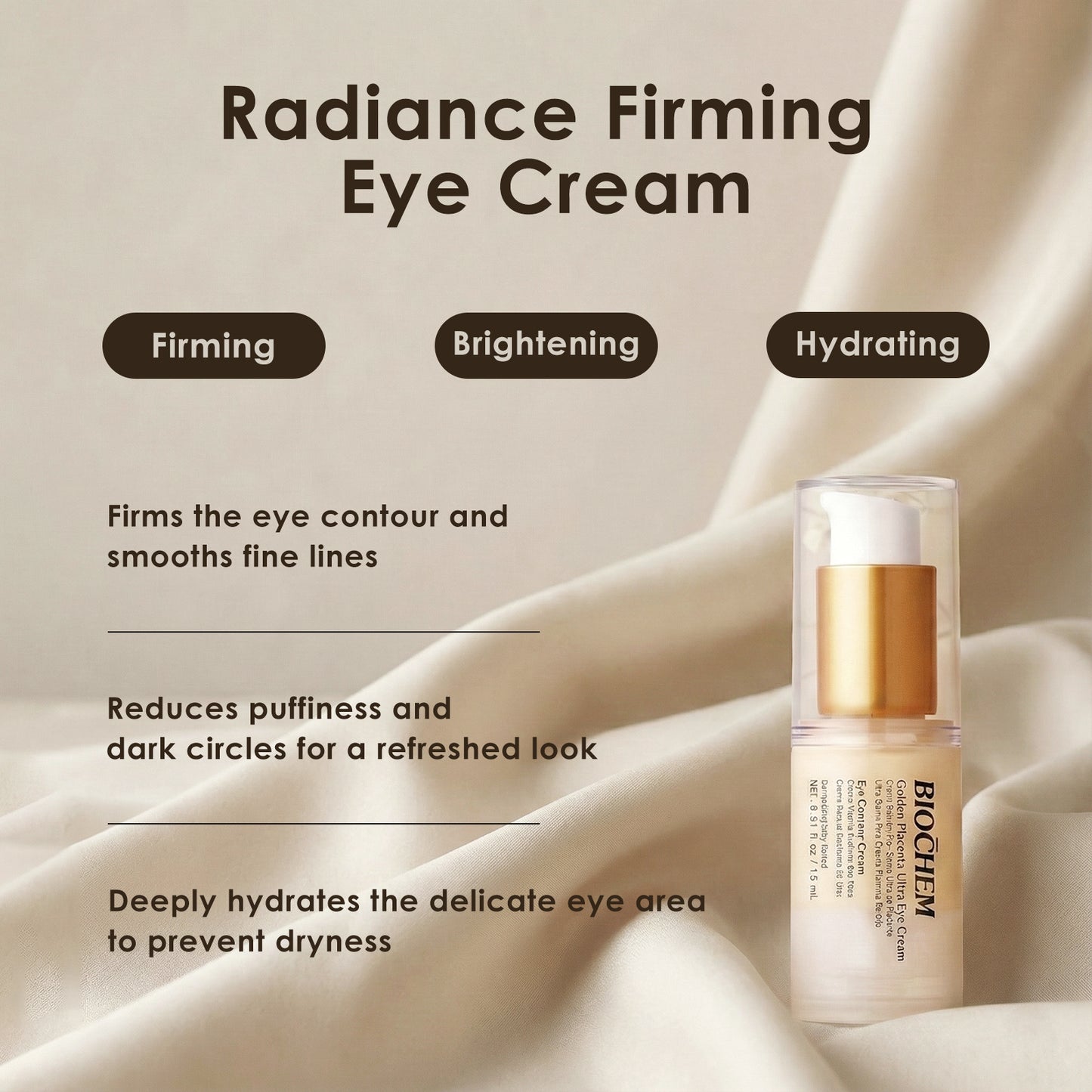 Golden Placenta Ultra Eye Cream - Anti-aging Eye Contour Cream