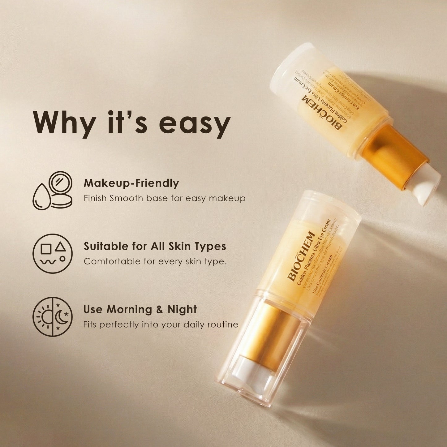 Golden Placenta Ultra Eye Cream - Anti-aging Eye Contour Cream