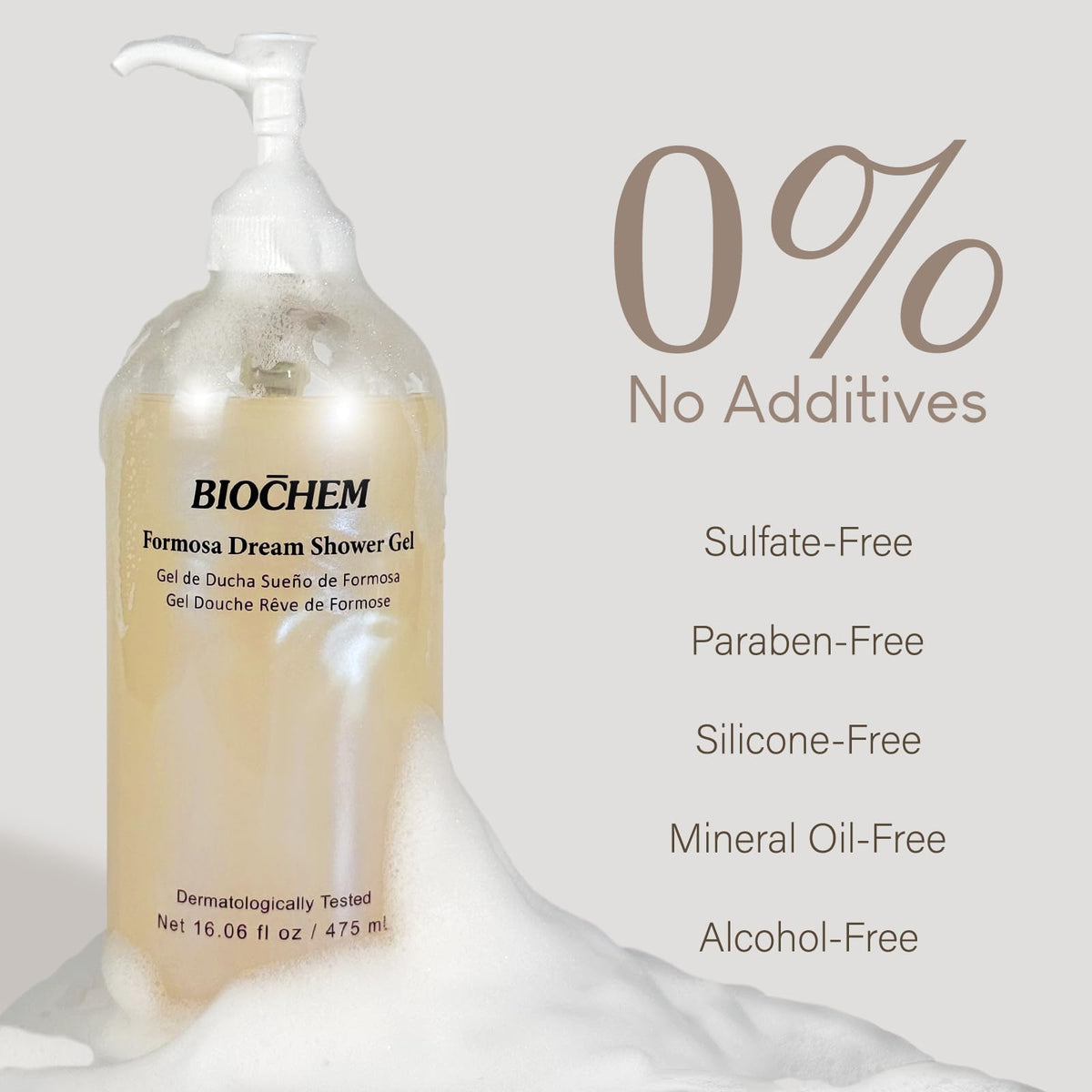 Formosa Dream Shower Gel - Hydrating Body Wash with Oolong Tea & Jasmine